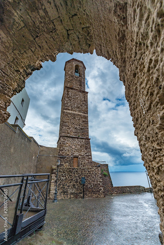 Castelsardo, in the northwest of Sardinia island, Italy. photo