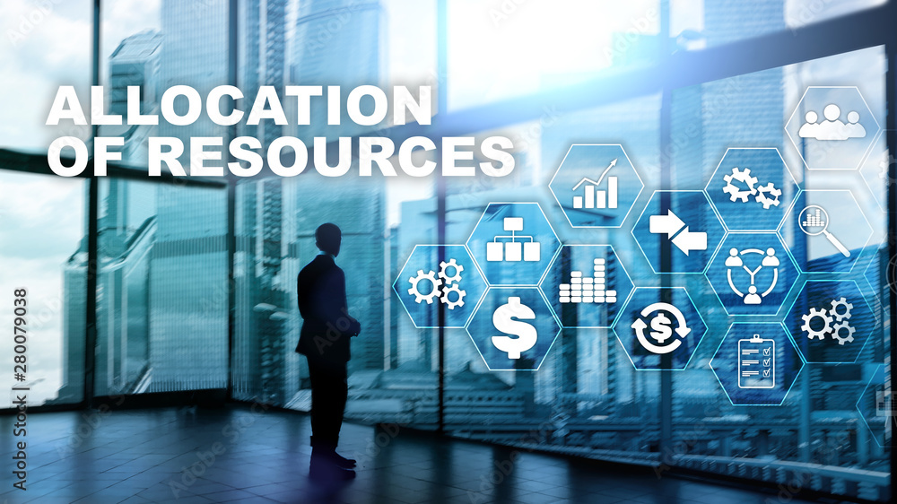 Allocation of resources concept. Strategic planning. Mixed media. Abstract business background. Financial technology and communication concept. Allocation of resources concept. Strategic planning. Mixed media. Abstract business background. Financial technology and communication concept.