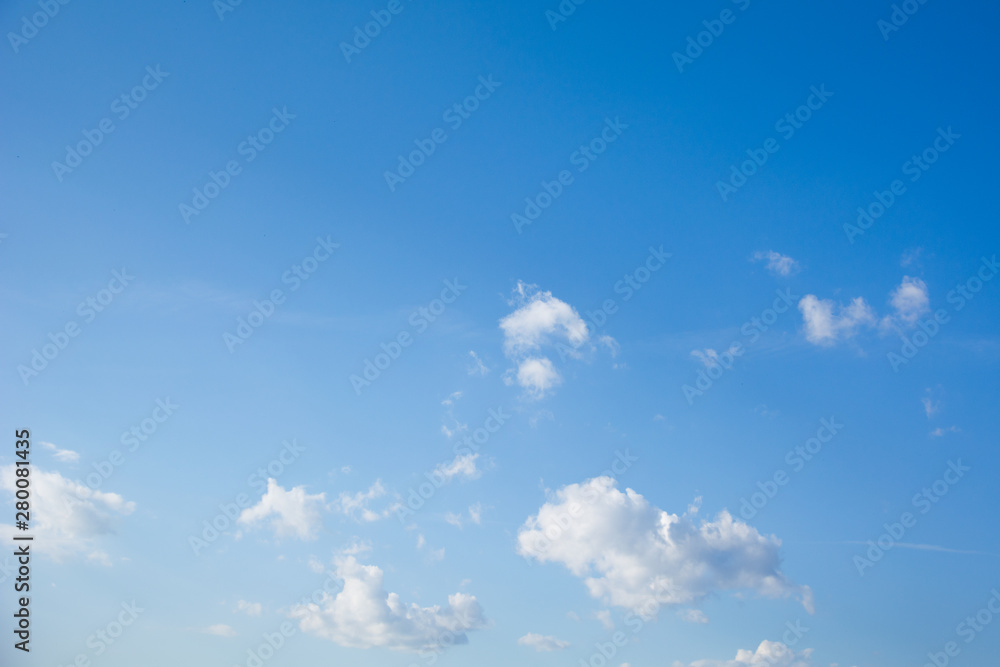 background texture blue sky cumulus