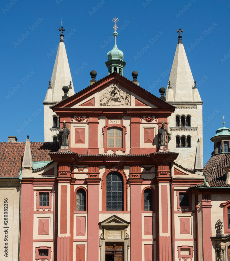 Historical buildings Praga