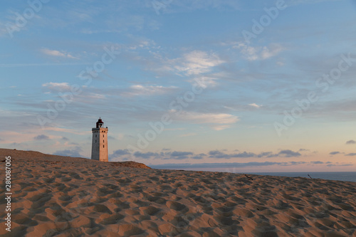 Rubjerg Knude Lighthouse in Denmark