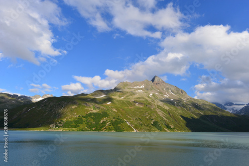 Silvretta-Stausee im Bundesland Vorarlberg photo