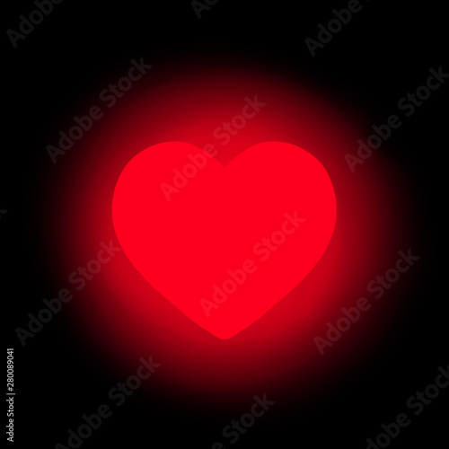 Light from the heart