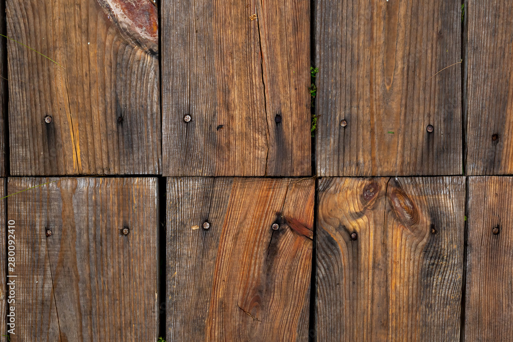 The old wood texture with natural patterns The old wood texture with natural patterns