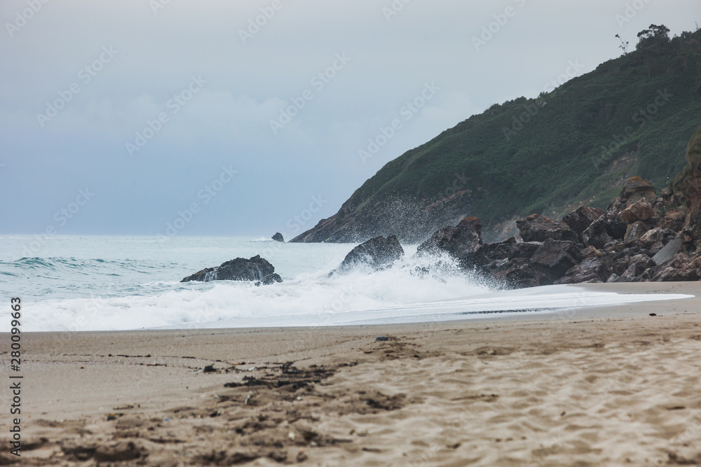 Beautiful bay in Northern Spain