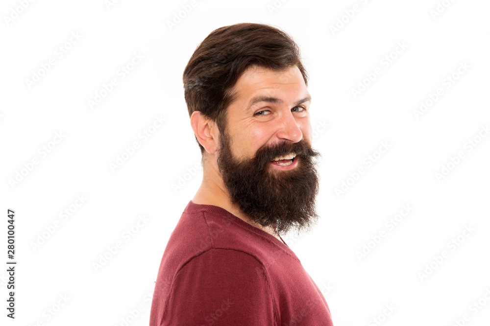Simply required to not shave. Beard hairs grow at different rates. Man with long beard and mustache isolated white background. To grow awesome beard, simply put away your razor and trimmer and wait Simply required to not shave. Beard hairs grow at different rates. Man with long beard and mustache isolated white background. To grow awesome beard, simply put away your razor and trimmer and wait