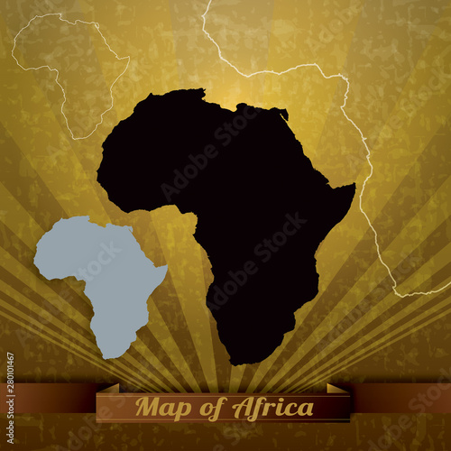 CARTE D'AFRIQUE