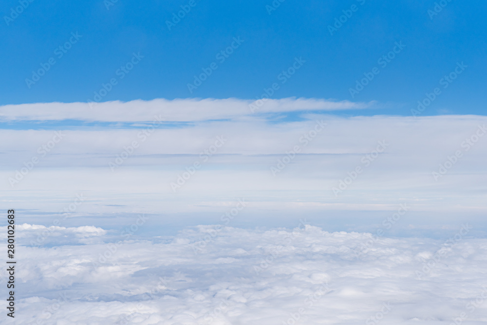 Beautiful sky above the clouds. Background of cloudy sky. Beautiful sky above the clouds. Background of cloudy sky.