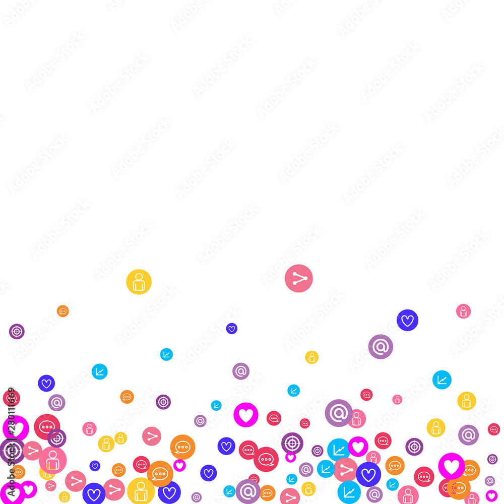 Social media marketing, Communication concept. Social media marketing, Communication concept.