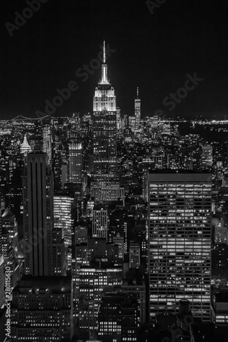 New York at night from the Rockefeller Center. © Juanjo