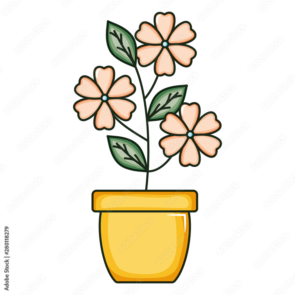beautiful flowers garden in ceramic pot beautiful flowers garden in ceramic pot
