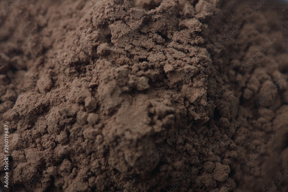 cacao powder texture close up cacao powder texture close up