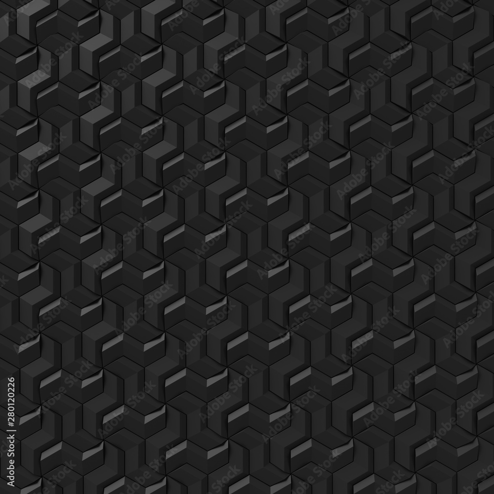 Abstract background of modern tile wall. 3D rendering. Abstract background of modern tile wall. 3D rendering.