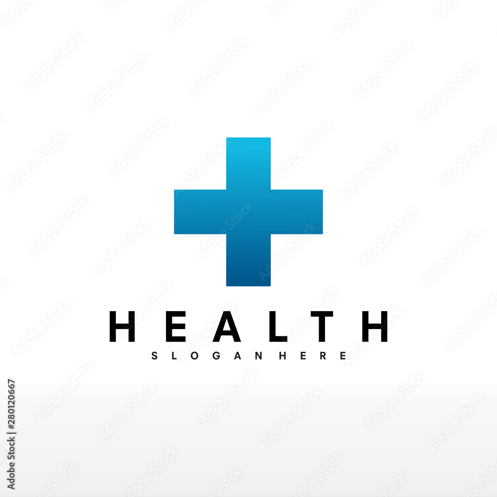 Fototapeta premium Healt Medical Logo Design Template - Vector