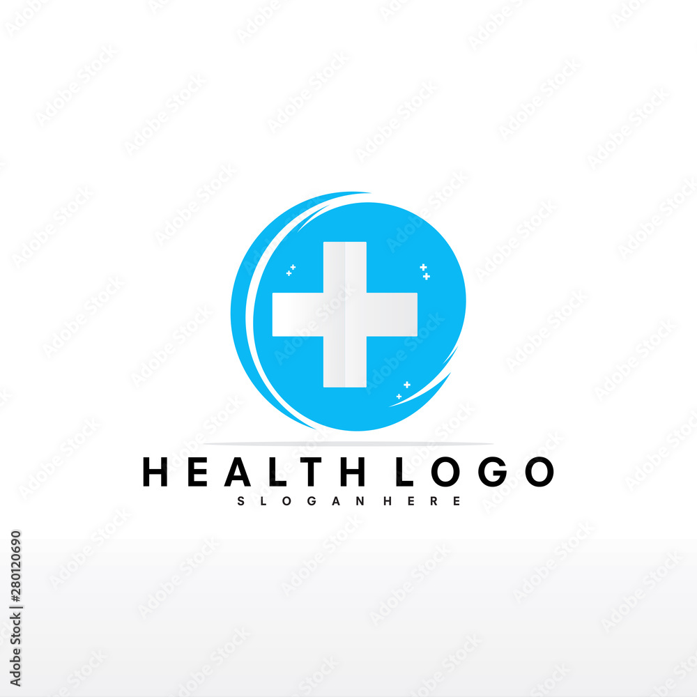Obraz premium Healt Medical Logo Design Template - Vector