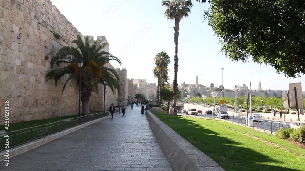 Jerusalem Old City, Yaffo Gate area Jerusalem Old City, Yaffo Gate area