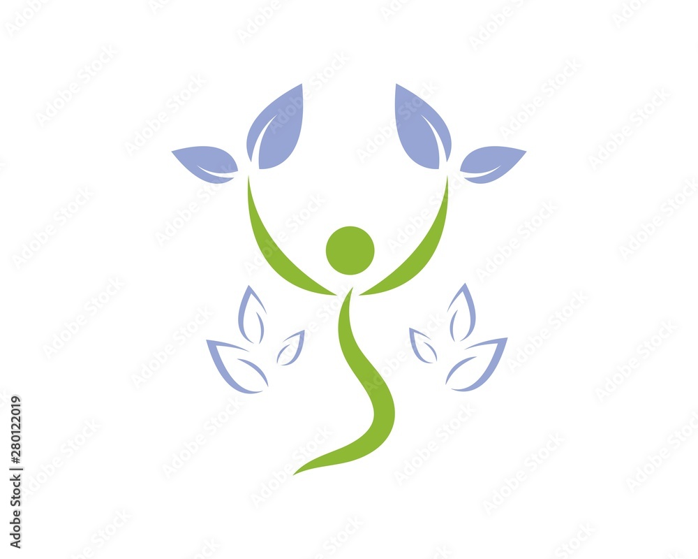 Fototapeta premium Healthy Life people medical Logo template vector