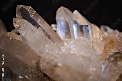 Stunning White Quartz Crystal Points