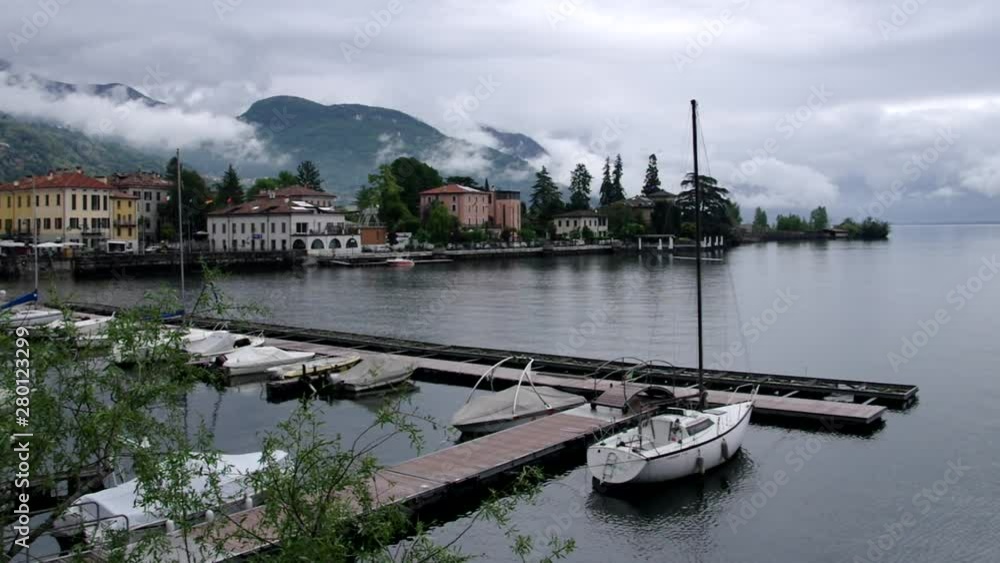 Dongo am Comer See in Italien