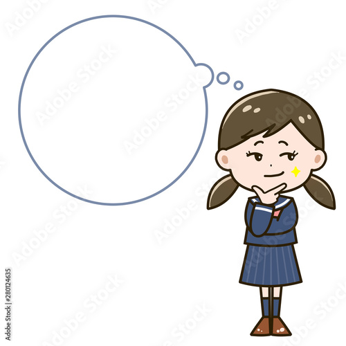 吹き出し 企む女の子 ポーズ イラスト Stock Illustration Adobe Stock 吹き出し 企む女の子 ポーズ イラスト Stock Illustration Adobe Stock