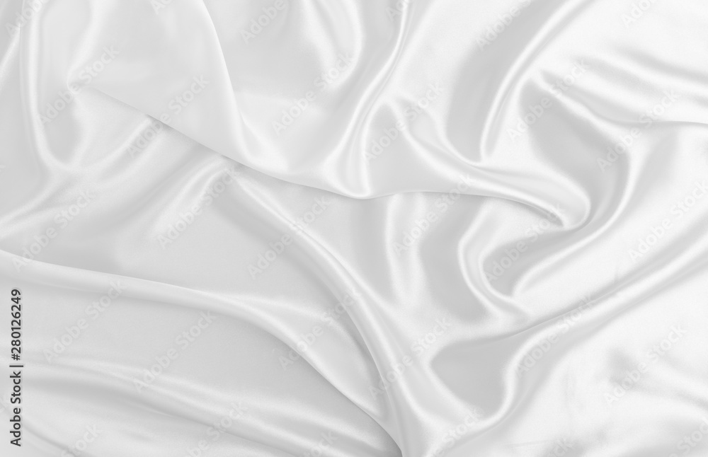 White satin fabric texture background White satin fabric texture background