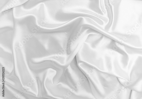 White satin fabric texture background