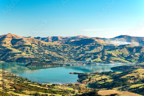 Fototapeta Naklejka Na Ścianę i Meble -  Akaroa Country View,South Island New Zealand 
