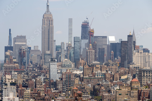 New York City Manhattan midtown buildings skyline