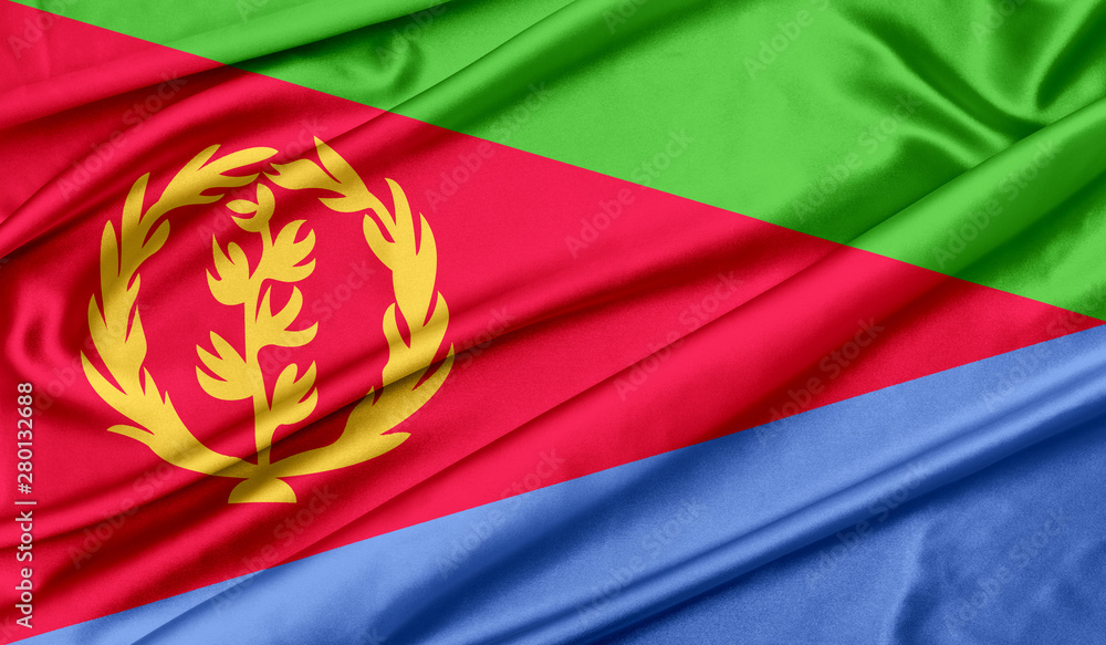 Fototapeta premium Eritrea flag
