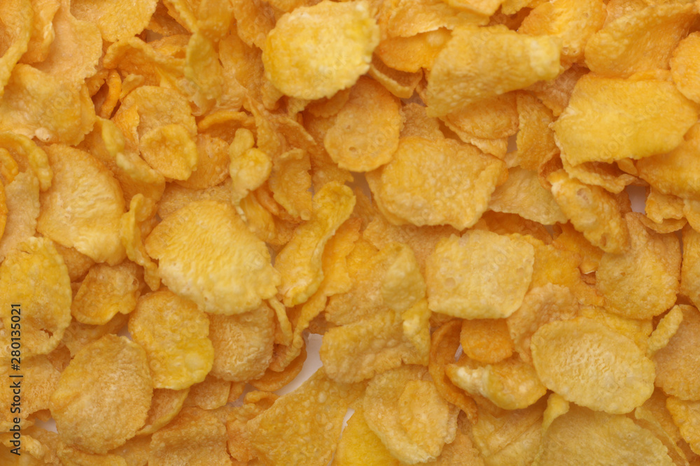 Cornflakes isolated on white background Cornflakes isolated on white background