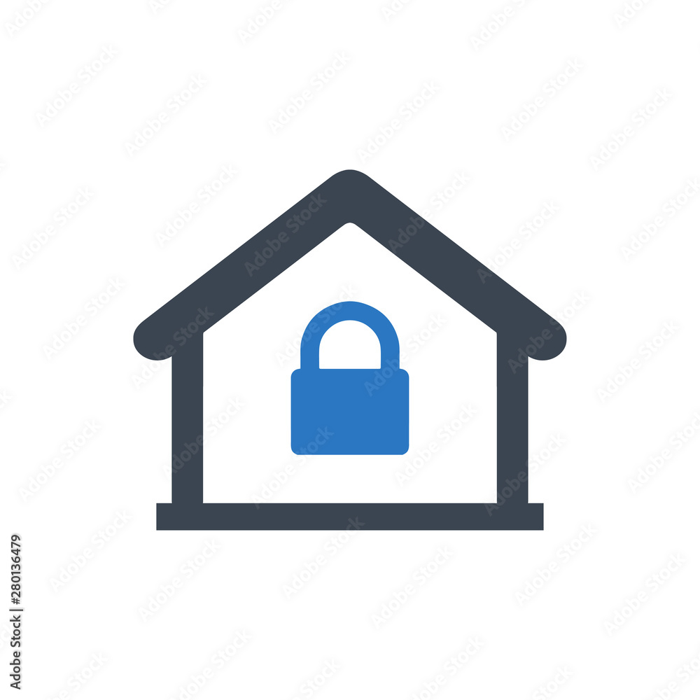 Home lock icon Home lock icon