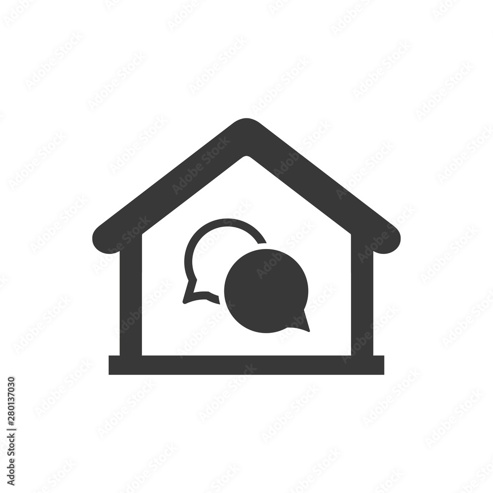 Real estate customer support icon Real estate customer support icon