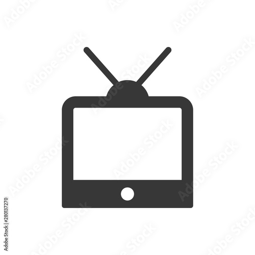 Television set icon