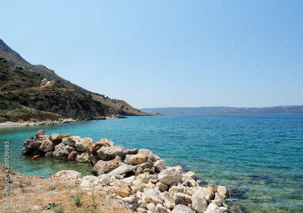 Greece Crete Island  Kalami beach