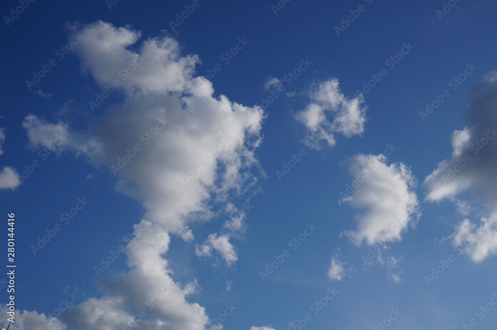 blue sky with white clouds blue sky with white clouds