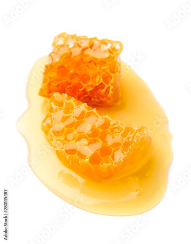 Honeycomb isolated.