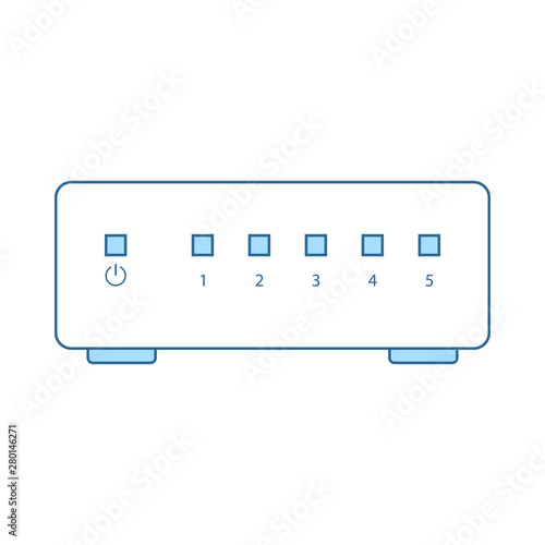 Ethernet Switch Icon