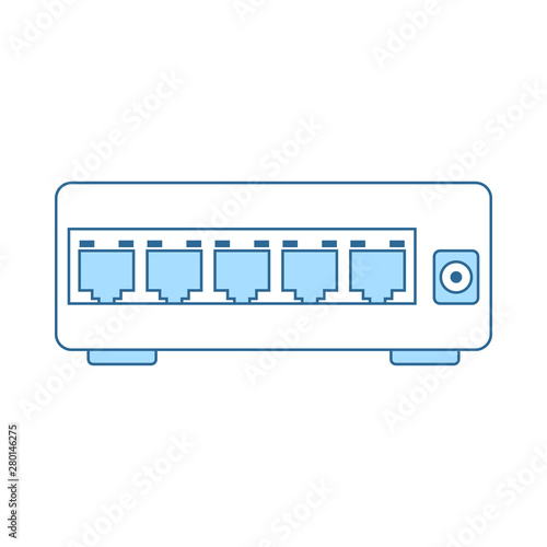 Ethernet Switch Icon