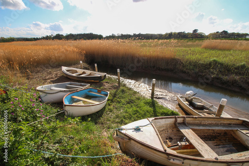 Cley next the sea, nature reserve marshes - Norfolk 