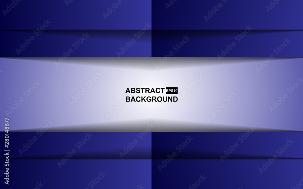 Abstract background white and blue paper shapes vector design. Modern cover template for use element banner, poster, card, web, advertising, corporate, brochure, flyer, presentation, layer on space
