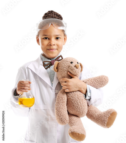 Little African-American sci...