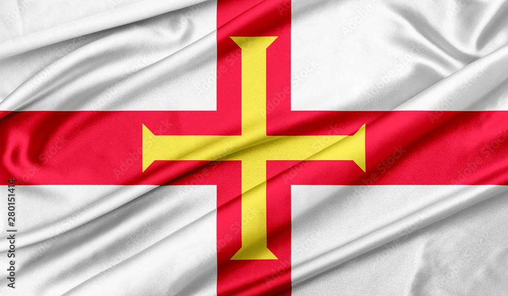 Obraz premium Flag of Guernsey