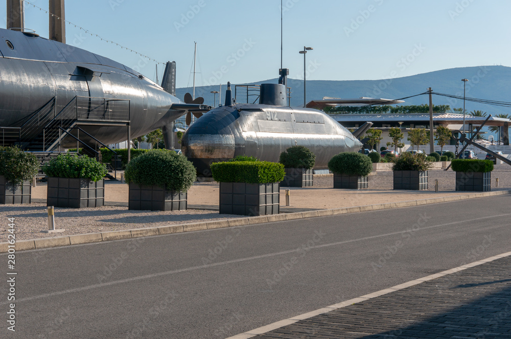 Porto Montenegro. Yachts in the sea port of Tivat city. Kotor bay, Adriatic sea. Famous travel destination. Porto Montenegro. Yachts in the sea port of Tivat city. Kotor bay, Adriatic sea. Famous travel destination.
