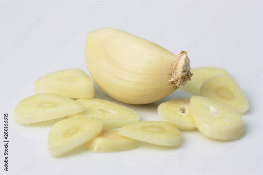 Garlic Slices Garlic Slices