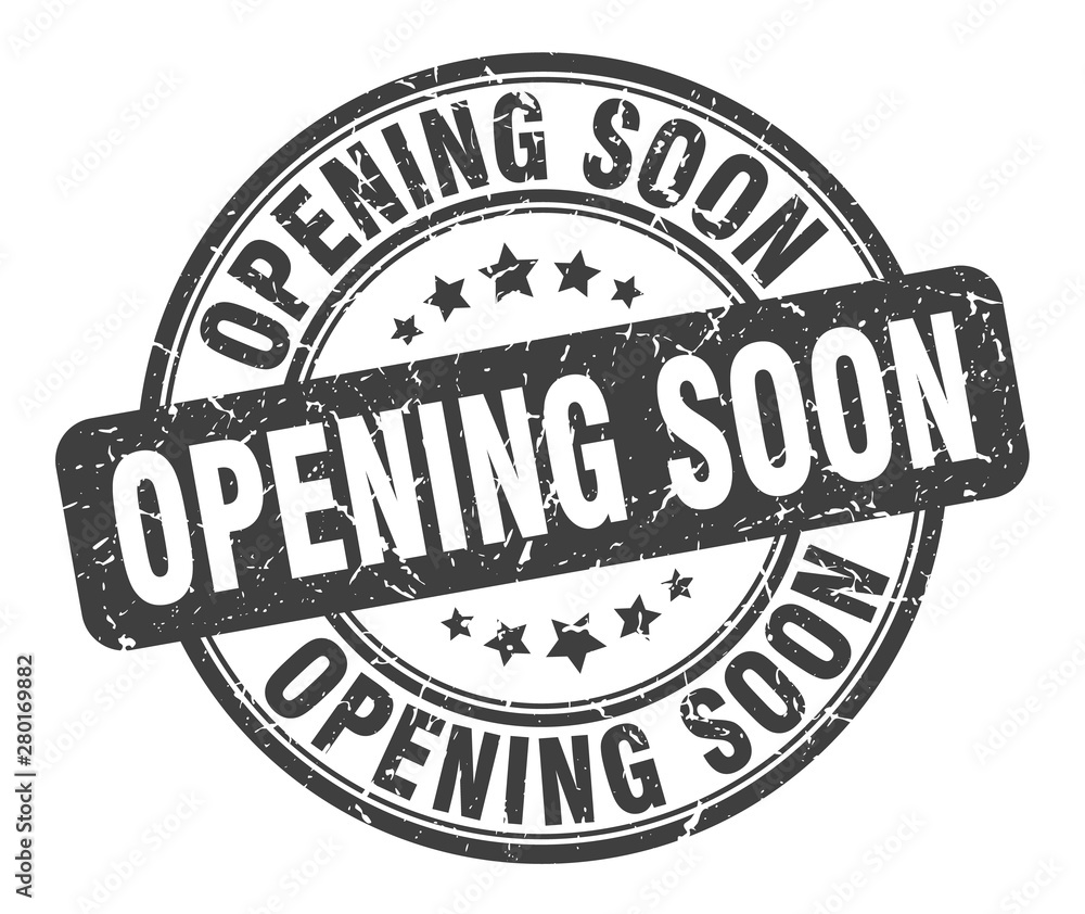 opening soon stamp. opening soon round grunge sign. opening soon opening soon stamp. opening soon round grunge sign. opening soon