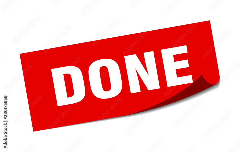 done sticker. done square isolated sign. done done sticker. done square isolated sign. done
