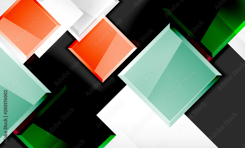 Colorful square and rectangle blocks background Colorful square and rectangle blocks background