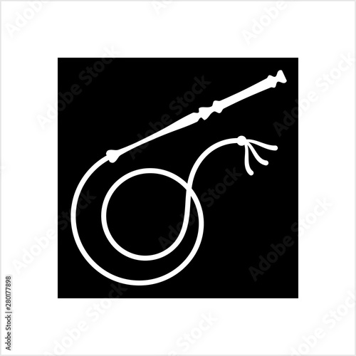Whip Icon, Riding Whip Icon