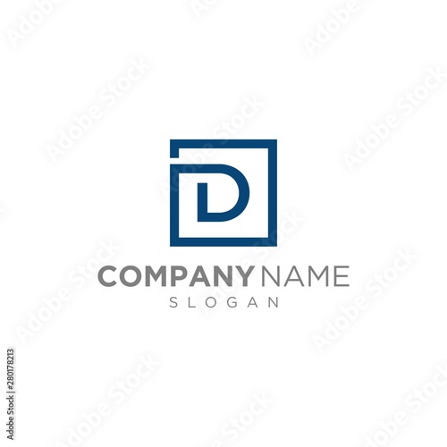 letter d logo design