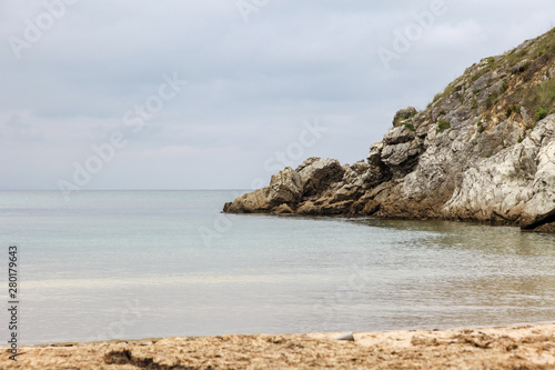 Rock on the beach, Spain
